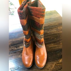Sundance Saddle Blanket Boots